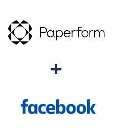 Einbindung von Paperform und Facebook
