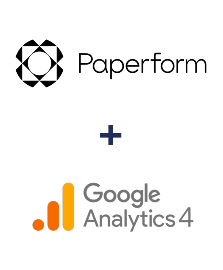 Einbindung von Paperform und Google Analytics 4