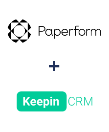 Einbindung von Paperform und KeepinCRM