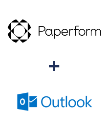 Einbindung von Paperform und Microsoft Outlook