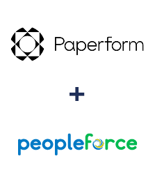 Einbindung von Paperform und PeopleForce