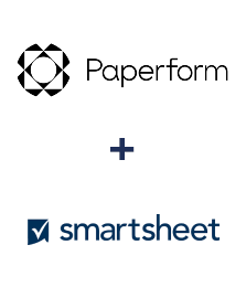 Einbindung von Paperform und Smartsheet