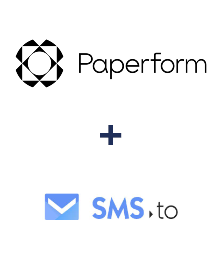 Einbindung von Paperform und SMS.to