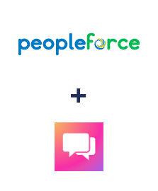 Einbindung von PeopleForce und ClickSend