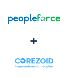 Einbindung von PeopleForce und Corezoid