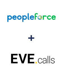 Einbindung von PeopleForce und Evecalls