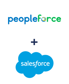 Einbindung von PeopleForce und Salesforce CRM