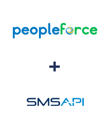 Einbindung von PeopleForce und SMSAPI