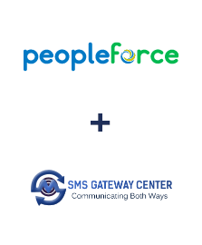 Einbindung von PeopleForce und SMSGateway