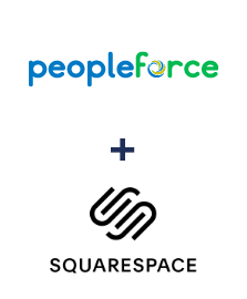 Einbindung von PeopleForce und Squarespace