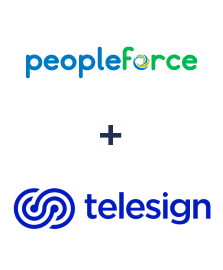 Einbindung von PeopleForce und Telesign