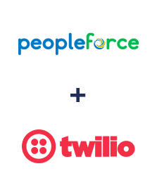 Einbindung von PeopleForce und Twilio