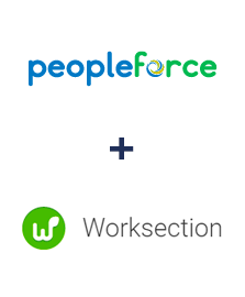 Einbindung von PeopleForce und Worksection