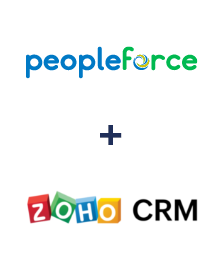 Einbindung von PeopleForce und ZOHO CRM