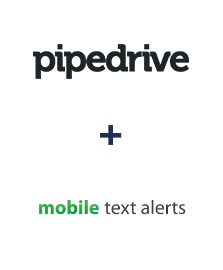 Einbindung von Pipedrive und Mobile Text Alerts