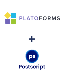 Einbindung von PlatoForms und Postscript