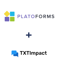 Einbindung von PlatoForms und TXTImpact