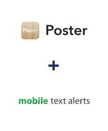 Einbindung von Poster und Mobile Text Alerts