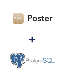 Einbindung von Poster und PostgreSQL