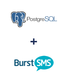 Einbindung von PostgreSQL und Burst SMS