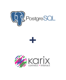Einbindung von PostgreSQL und Karix