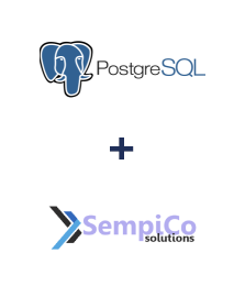 Einbindung von PostgreSQL und Sempico Solutions