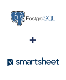 Einbindung von PostgreSQL und Smartsheet