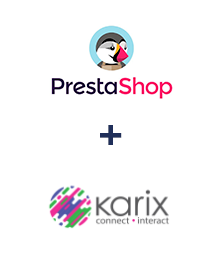 Einbindung von PrestaShop und Karix