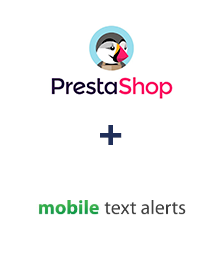 Einbindung von PrestaShop und Mobile Text Alerts