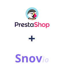Einbindung von PrestaShop und Snovio