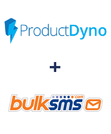 Einbindung von ProductDyno und BulkSMS