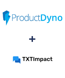 Einbindung von ProductDyno und TXTImpact