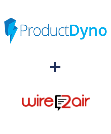 Einbindung von ProductDyno und Wire2Air