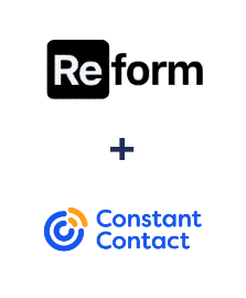 Einbindung von Reform und Constant Contact