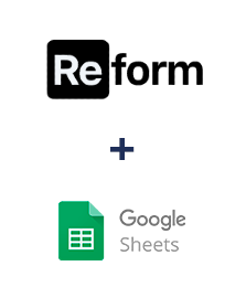 Einbindung von Reform und Google Sheets