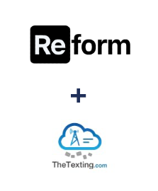 Einbindung von Reform und TheTexting
