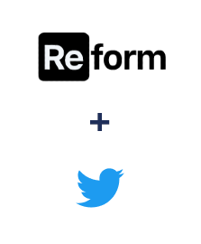 Einbindung von Reform und Twitter