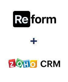 Einbindung von Reform und ZOHO CRM