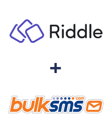 Einbindung von Riddle und BulkSMS