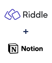 Einbindung von Riddle und Notion