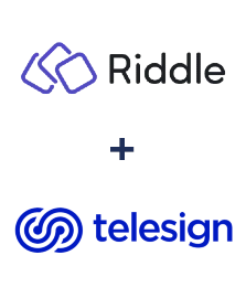 Einbindung von Riddle und Telesign