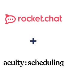 Einbindung von Rocket.Chat und Acuity Scheduling