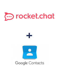 Einbindung von Rocket.Chat und Google Contacts