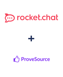 Einbindung von Rocket.Chat und ProveSource