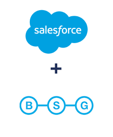 Einbindung von Salesforce CRM und BSG world