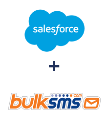 Einbindung von Salesforce CRM und BulkSMS