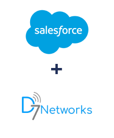 Einbindung von Salesforce CRM und D7 Networks