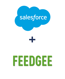 Einbindung von Salesforce CRM und Feedgee