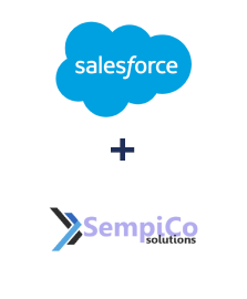 Einbindung von Salesforce CRM und Sempico Solutions