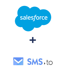 Einbindung von Salesforce CRM und SMS.to